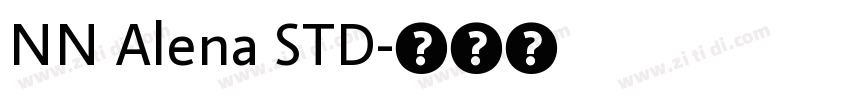 NN Alena STD字体转换